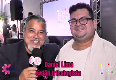 Daniel Lima – Tricologista e cabeleireiro no Fórum da Beleza & Cia